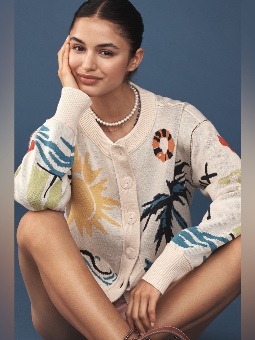 Maeve By Anthropologie The Sutton Compact Cardigan Sweater Sz: M
